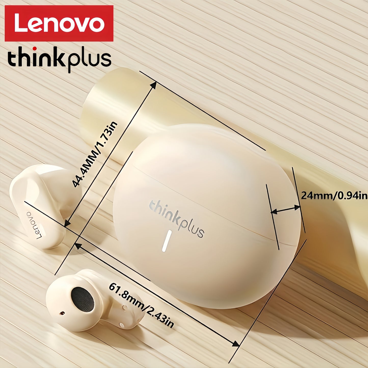 Lenovo LP19 Premium Wireless Earbuds for Immersive Audio Experience