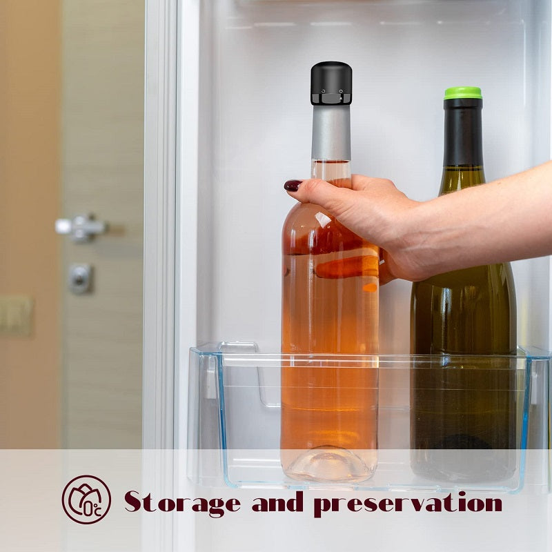 Reusable Wine Stoppers - Keep Your Wine Fresh & Leak-Proof With These Vacuum Preservers