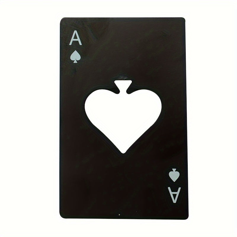 Ace Of Spades Bottle Opener, Credit Card Style Bottle Opener