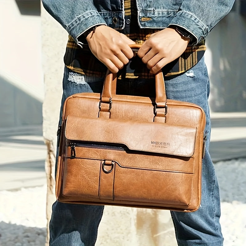 Daily Office Use Men'S Laptop Briefcases, Business Shoulder Bags, And Crossbody Bags, Available in Three Colors And Three Styles, for Outdoor Travel And Daily Office Use.