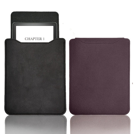 Slim Faux Leather E-Book Case with Inner Pocket - Waterproof, Anti-Scratch & Fingerprint-Resistant for Kindle Paperwhite 6th Gen/Voyage/5th Gen (17.27cm) & Fire HD 6th Gen