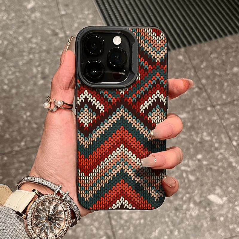 Bohemian Style Patterned TPU Phone Case for iPhone 16 Pro Max 15, 14, 13, 12, 11