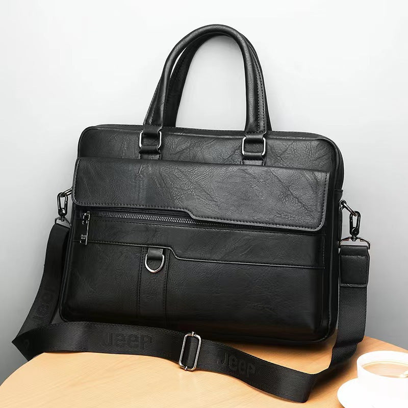 Daily Office Use Men'S Laptop Briefcases, Business Shoulder Bags, And Crossbody Bags, Available in Three Colors And Three Styles, for Outdoor Travel And Daily Office Use.