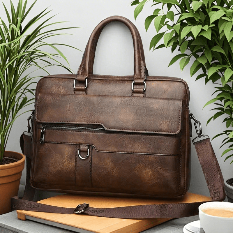 Daily Office Use Men'S Laptop Briefcases, Business Shoulder Bags, And Crossbody Bags, Available in Three Colors And Three Styles, for Outdoor Travel And Daily Office Use.