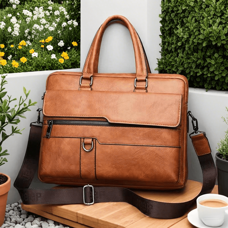 Daily Office Use Men'S Laptop Briefcases, Business Shoulder Bags, And Crossbody Bags, Available in Three Colors And Three Styles, for Outdoor Travel And Daily Office Use.