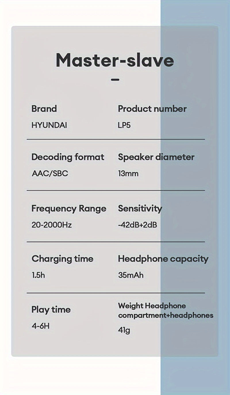 2024 Hyundai Popular Wireless Earbuds